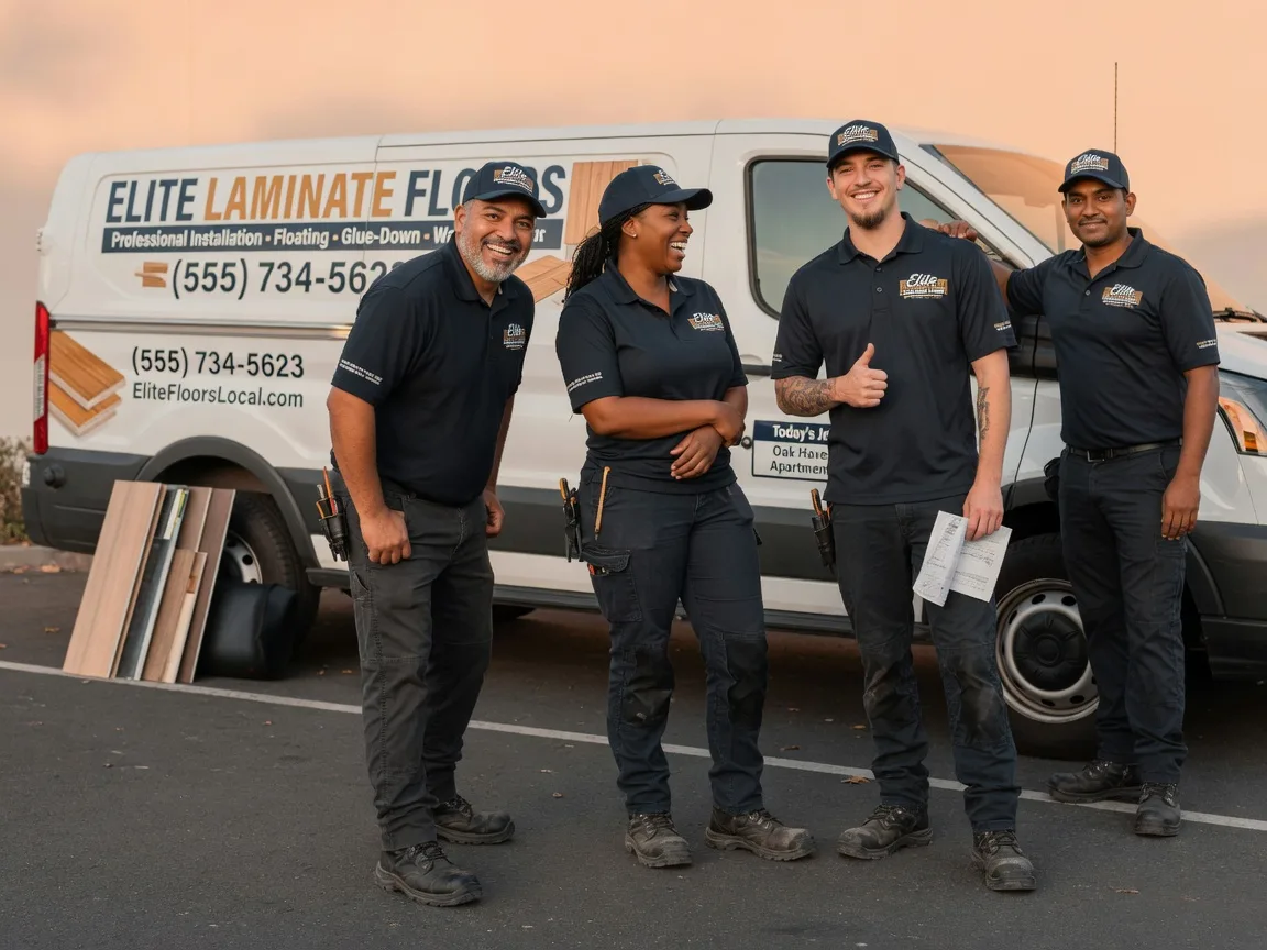 Laminate flooring installation company in Brunsville, IA